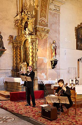 Gran Dueto Concertante - M. Klaus (guitar), J. Riedlbauch (flute), 27.6.2010, Chamber Music Festival Český Krumlov 2010