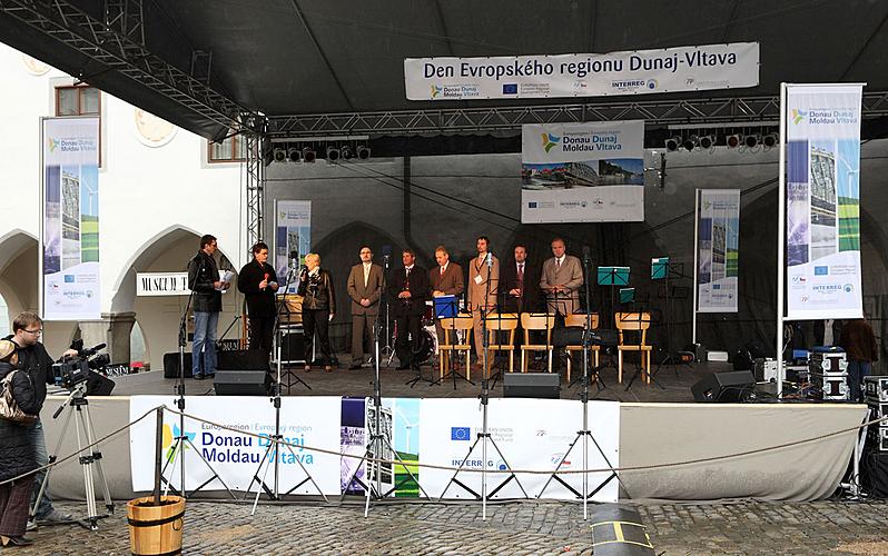 Program evropského regionu Dunaj-Vltava, Svatováclavské slavnosti 2010 v Českém Krumlově