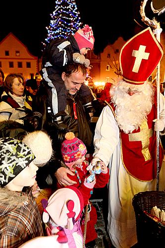2. Adventssonntag - Hl. Nikolaus, Advent und Weihnachten in Český Krumlov 2010