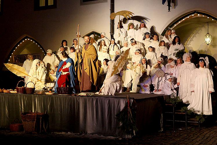 Živý Betlém, Advent a Vánoce v Českém Krumlově 2010