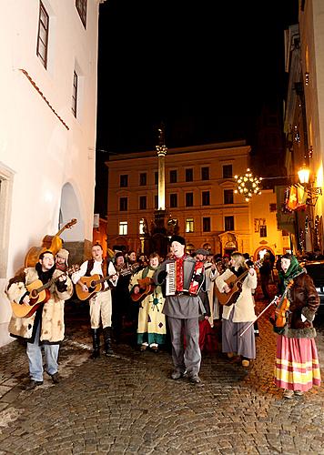 Lebende Krippe, Advent und Weihnachten in Český Krumlov 2010