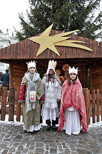 Epiphany, 6.1.2011, Advent and Christmas in Český Krumlov