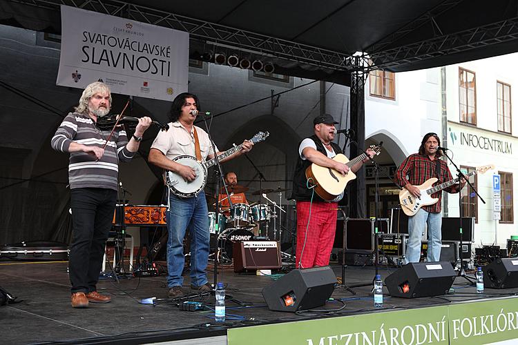 Saint Wenceslas Celebrations and International Folk Music Festival 2011 in Český Krumlov, Friday 23rd September 2011