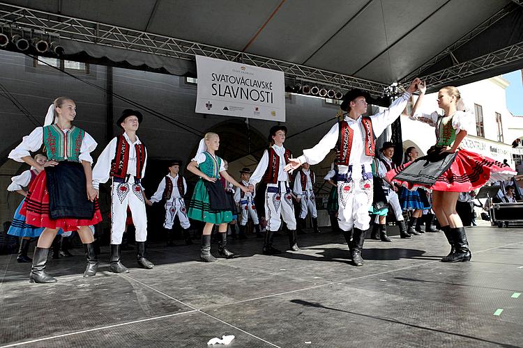 St.-Wenzels-Fest und Internationales Folklorefestival 2011 in Český Krumlov, Samstag 24. September 2011