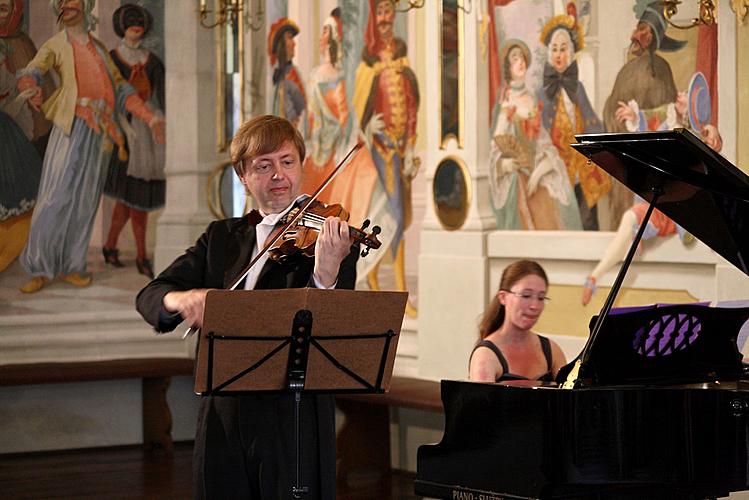 Violin Recital - Pavel Eret (violin), Suzanna Hlinka (piano), Chamber Music Festival Český Krumlov, 4.7.2012