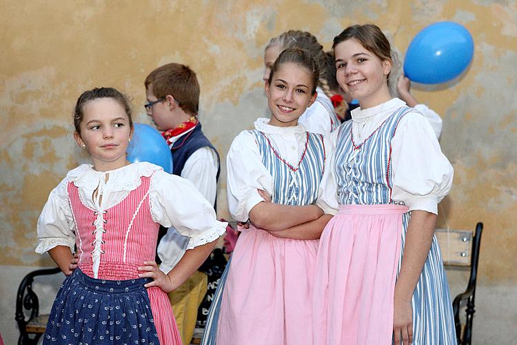 St.-Wenzels-Fest und Internationales Folklorefestival 2012 in Český Krumlov, Freitag 28. September 2012