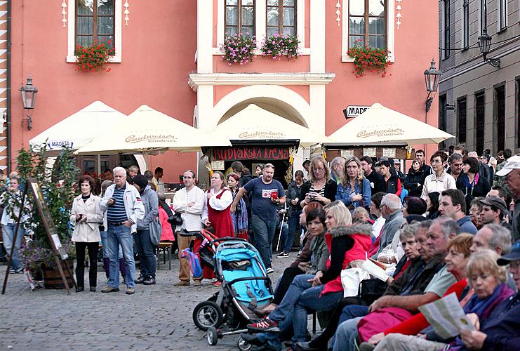 Saint Wenceslas Celebrations and International Folk Music Festival 2012 in Český Krumlov, Friday 28th September 2012