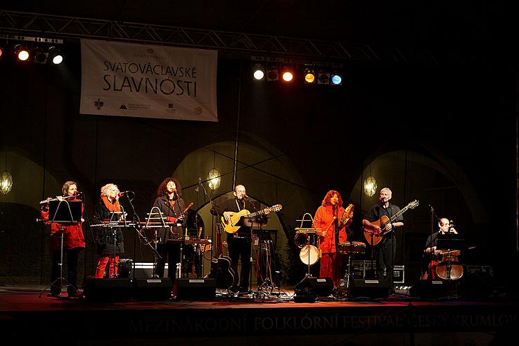St.-Wenzels-Fest und Internationales Folklorefestival 2012 in Český Krumlov, Freitag 28. September 2012