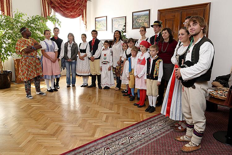 Svatováclavské slavnosti a Mezinárodní folklórní festival 2012 v Českém Krumlově, sobota 29. září 2012