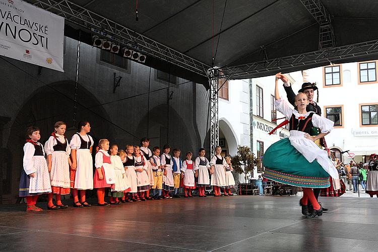 Svatováclavské slavnosti a Mezinárodní folklórní festival 2012 v Českém Krumlově, sobota 29. září 2012