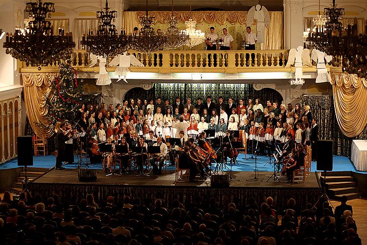 Koncert ZUŠ Český Krumlov k 20. výročí zapsání Českého Krumlova na seznam UNESCO, 15.12.2012