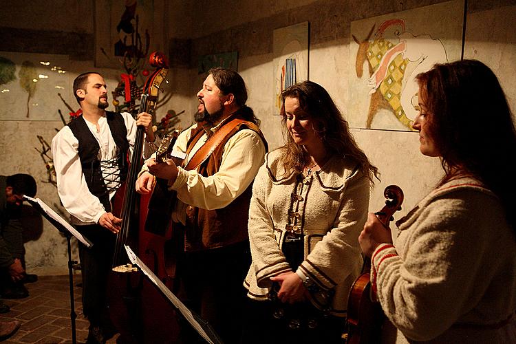 A traditional Christmas concert of the local folk band Kapka, 25.12.2012