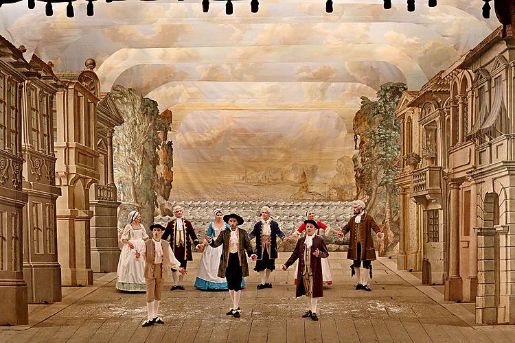 Baroque Night on the Český Krumlov Castle ® and baroque pantomime with music of Antonio Vivaldi's, 28.6 and 29.6.2013, Chamber Music Festival Český Krumlov
