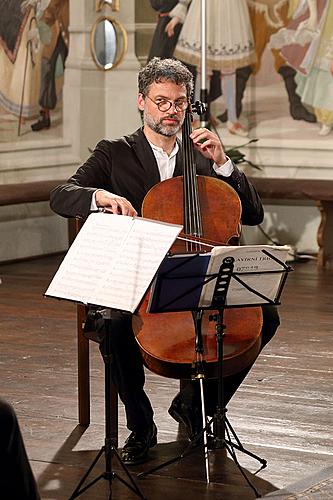 Eben Trio and Jiří Bárta (violoncello), 6.7.2013, Chamber Music Festival Český Krumlov