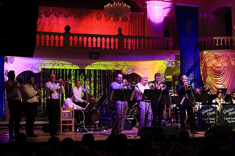 Jazz trumpeters’ night: Gustav Brom Czech Radio Big Band and soloists, International Music Festival Český Krumlov, 3.8.2013