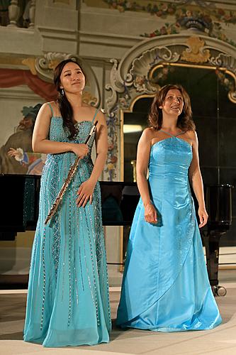 Jana Boušková (harp), Jae A Yoo (flute) - Chamber Concert, 6.8.2014, International Music Festival Český Krumlov