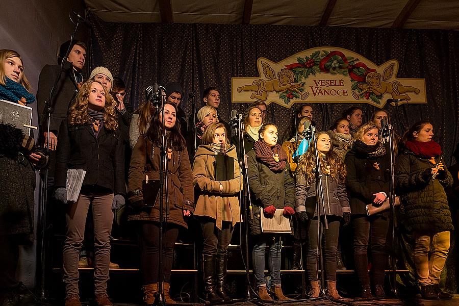 Musikalisch-poetische Eröffnung des Advents 30.11.2014, Advent und Weihnachten in Český Krumlov 2014