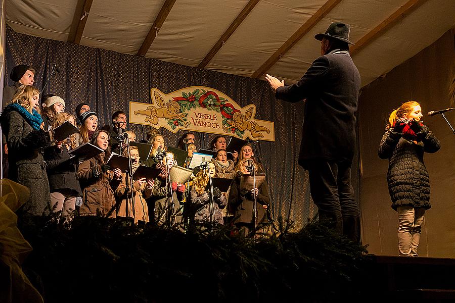 Musikalisch-poetische Eröffnung des Advents 30.11.2014, Advent und Weihnachten in Český Krumlov 2014