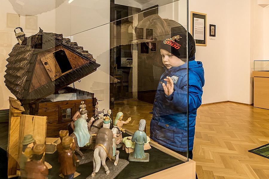 Regionalmuseum: Weihnachtsausstellung 14.12.2014, Advent und Weihnachten in Český Krumlov