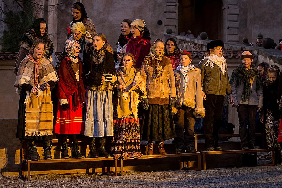 Live Nativity Scene, 23.12.2014, Advent and Christmas in Český Krumlov