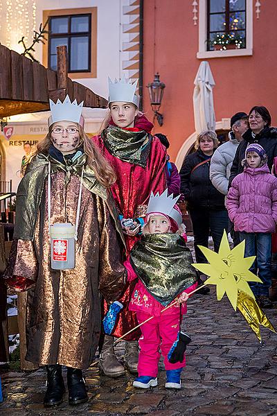 Three Kings, 6.1.2015, Advent and Christmas in Český Krumlov