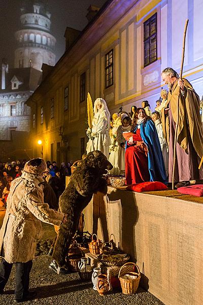 Živý Betlém, 23.12.2016, Advent a Vánoce v Českém Krumlově