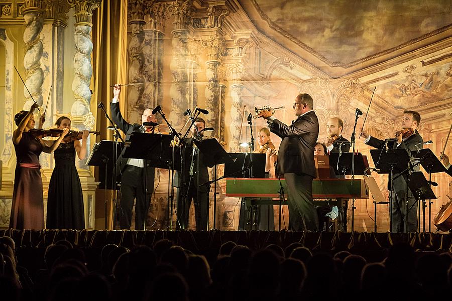 A Night of Baroque Masters - Marek Zvolánek /trumpet/ a Barocco sempre giovane, 5.8.2017, 26th International Music Festival Český Krumlov 2017