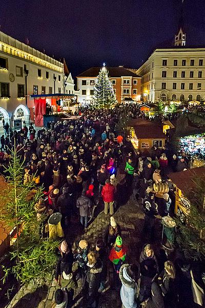 1st Advent Sunday - Music- and Poetry-filled Advent Opening and Lighting of the Christmas Tree, Český Krumlov, Český Krumlov 3.12.2017