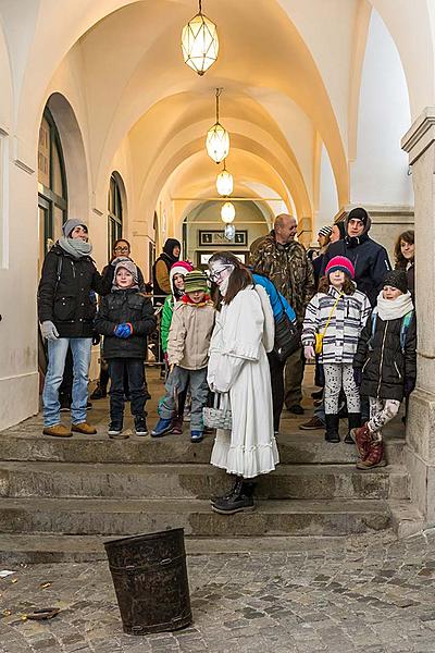 St. Nicholas Present Distribution 5.12.2017, Advent and Christmas in Český Krumlov