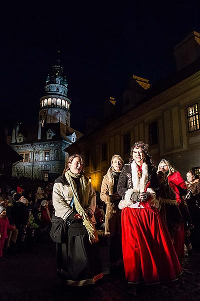 Live Nativity Scene, 23.12.2017, Advent and Christmas in Český Krumlov