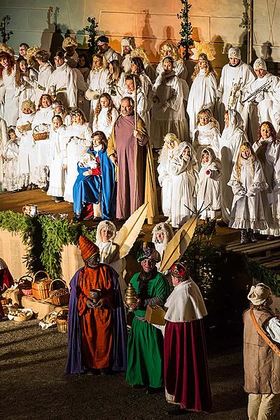Živý Betlém, 23.12.2017, Advent a Vánoce v Českém Krumlově