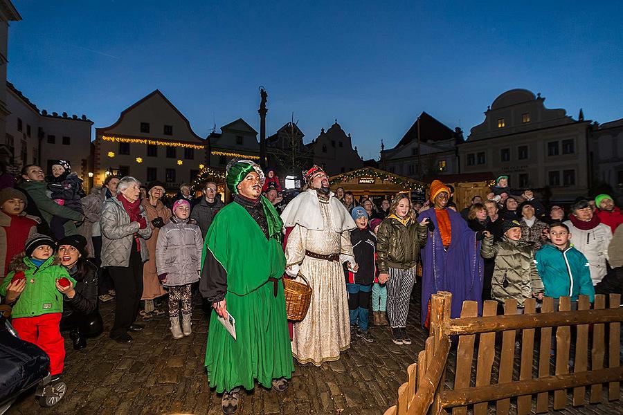 Three Kings, 6.1.2018, Advent and Christmas in Český Krumlov