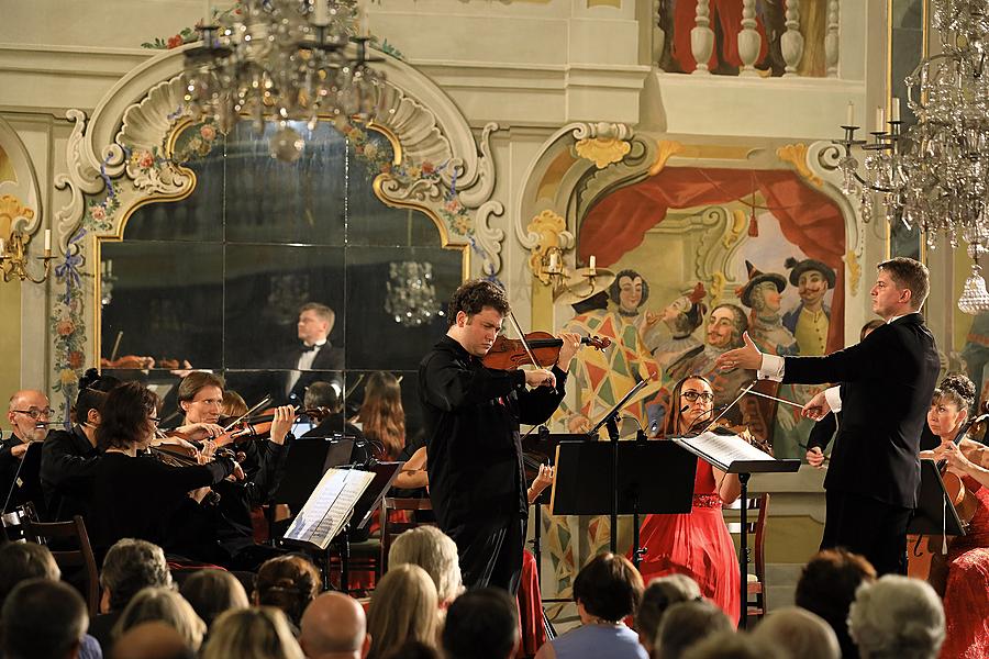 Miroslav Ambroš (violin) and Jaroslaw Nadrzycki (violin), South Czech Philharmonic, Jan Kučera (conductor), International Music Festival Český Krumlov 24.7.2018