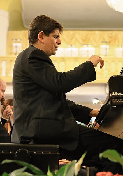 Javier Perianes (piano), Bohuslav Martinů Philharmonic Orchestra, Manuel Hernández-Silva (conductor), International Music Festival Český Krumlov 3.8.2018