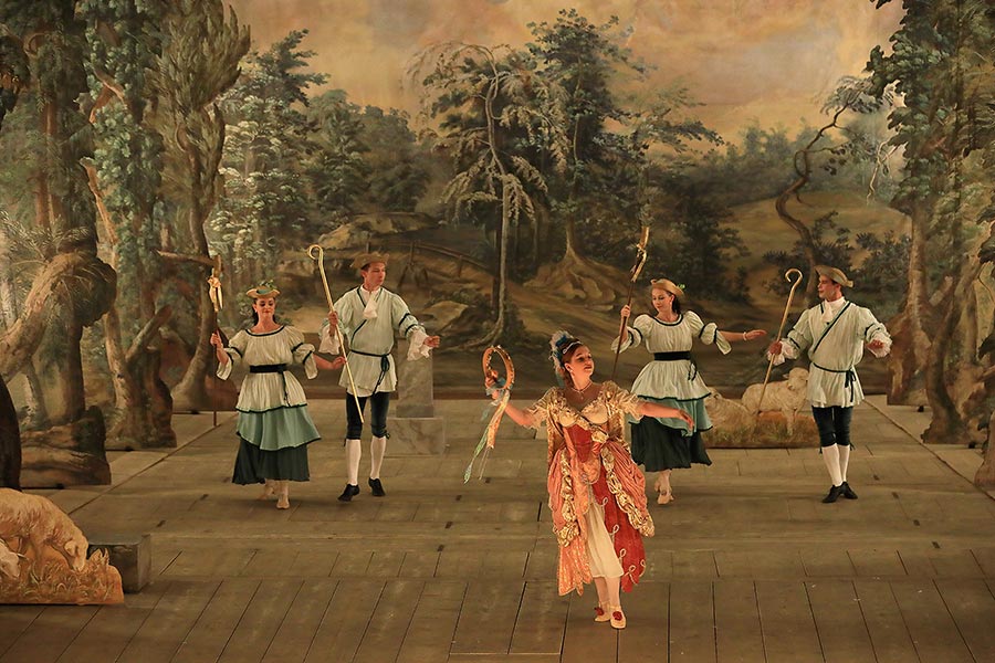 G. F. Händel: Terpsichore, Opera-ballet at the unique Baroque Theatre, 25. and 26.7.2019, Internationales Musikfestival Český Krumlov