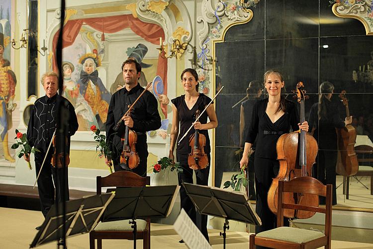 06.08.2009 - String Quartette, International Music Festival Český Krumlov